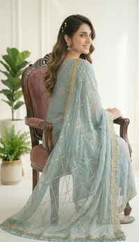 Floral Sequin 3-Piece Suite
