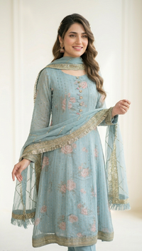 Floral Sequin 3-Piece Suite
